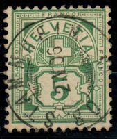 CH - Ziffermuster - SBK Nr. 65B - Oberstammheim