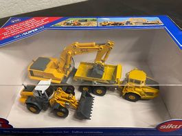 Siku Super 3er Set Baufahrzeuge, fabrikneu/ungeöffnet