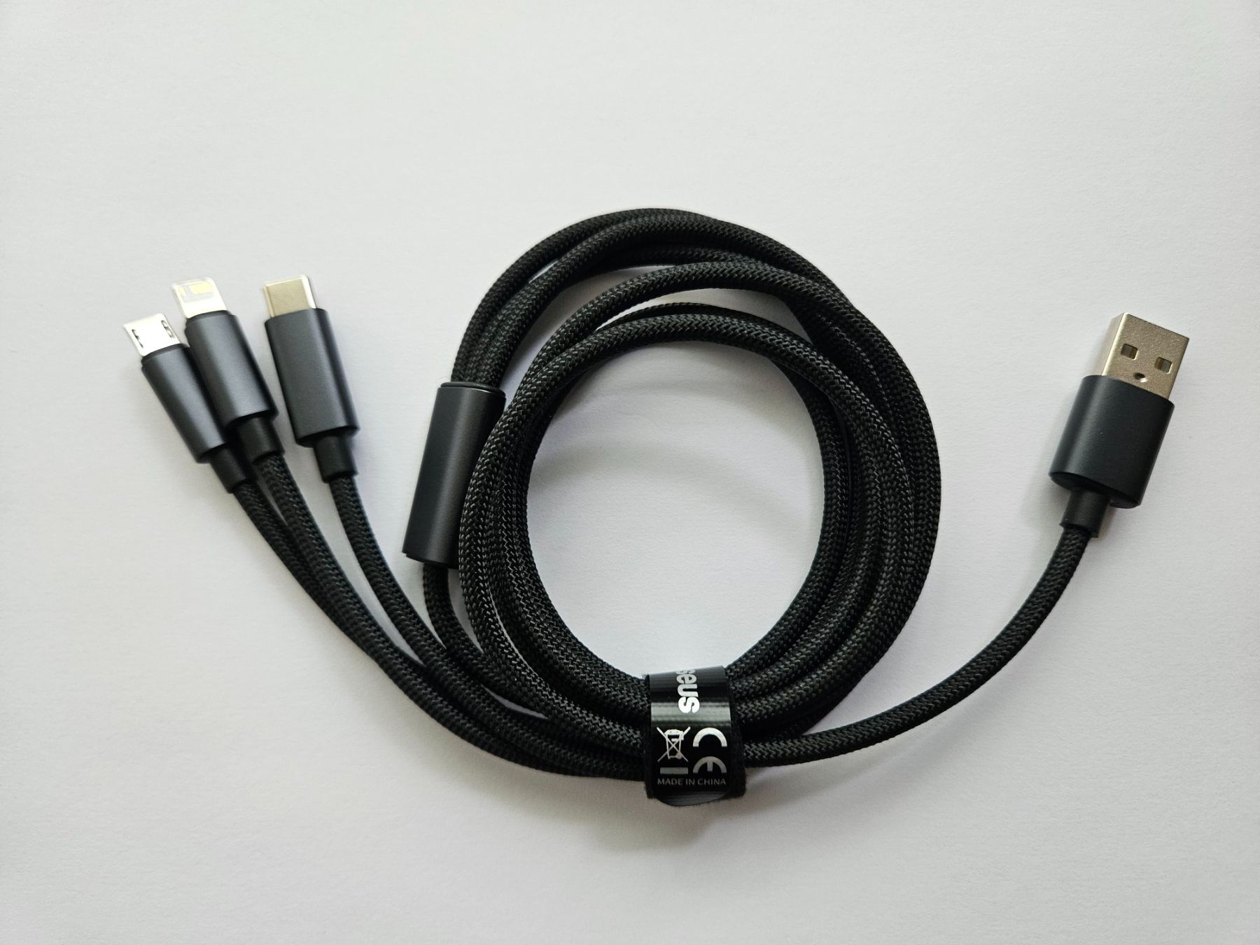 Baseus Cavi: Multikabel 3in1 Baseus 20W PD Quickcharge, neu – Nuovo (secondo la descrizione) da Zuerich venduto da Quatemberkind 1