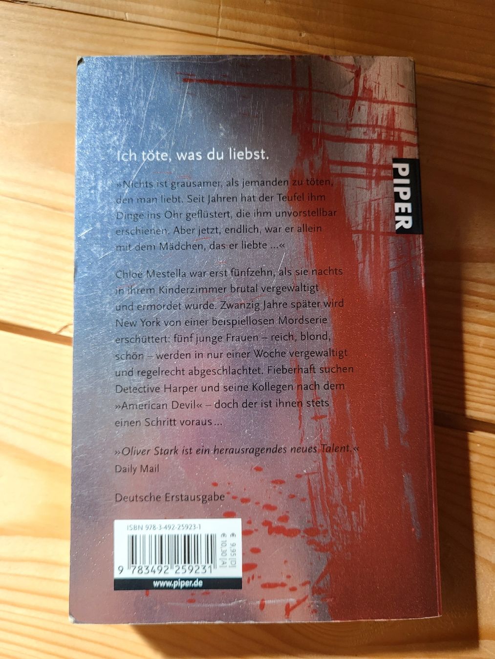 Livres: Oliver Stark American Devil Thriller – D'occasion à Heiden par Cherry16995 1