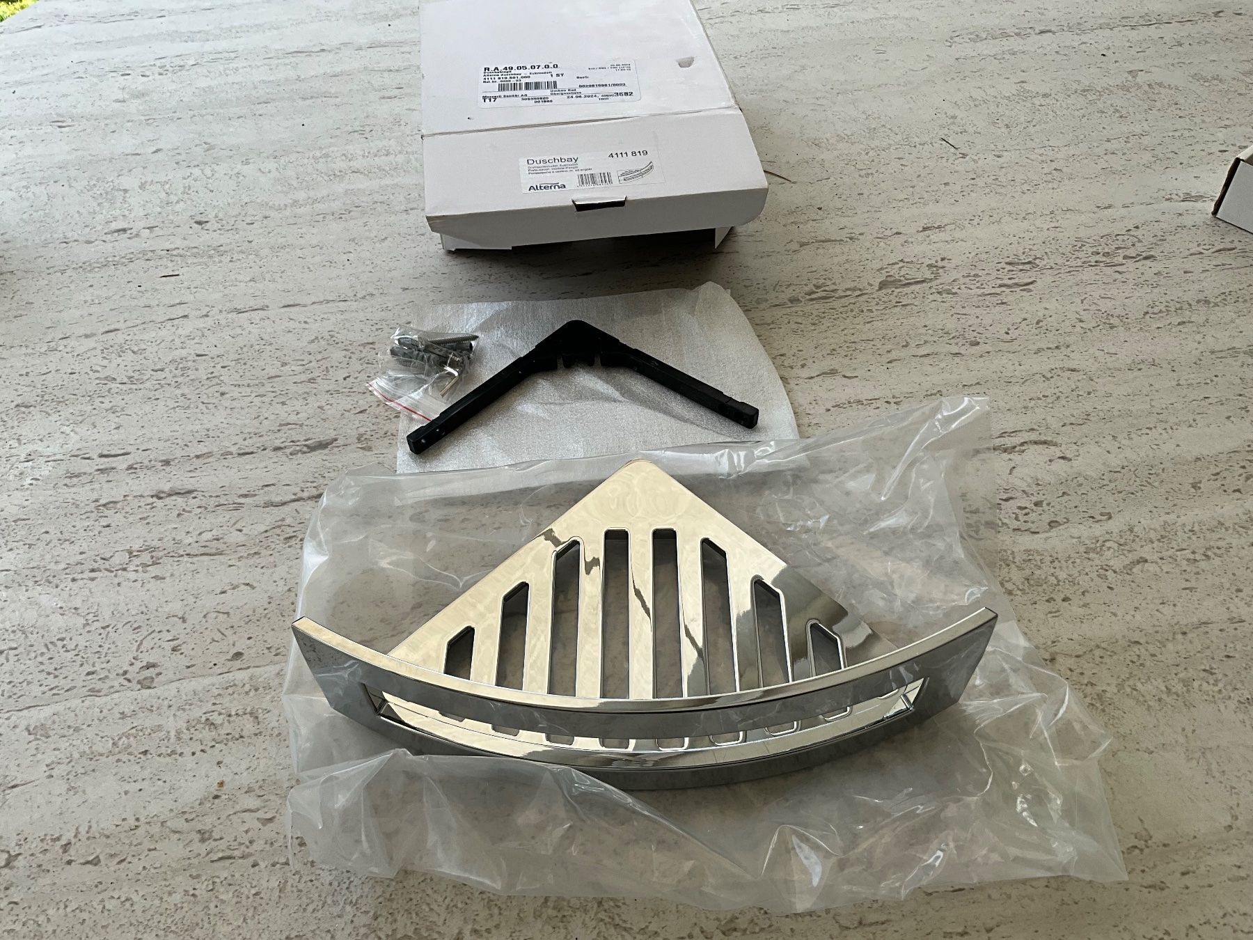 Alterna Seifenschalen: Duschablage / Eckmodel – Neu und originalverpackt aus Thun von tho_l6tf