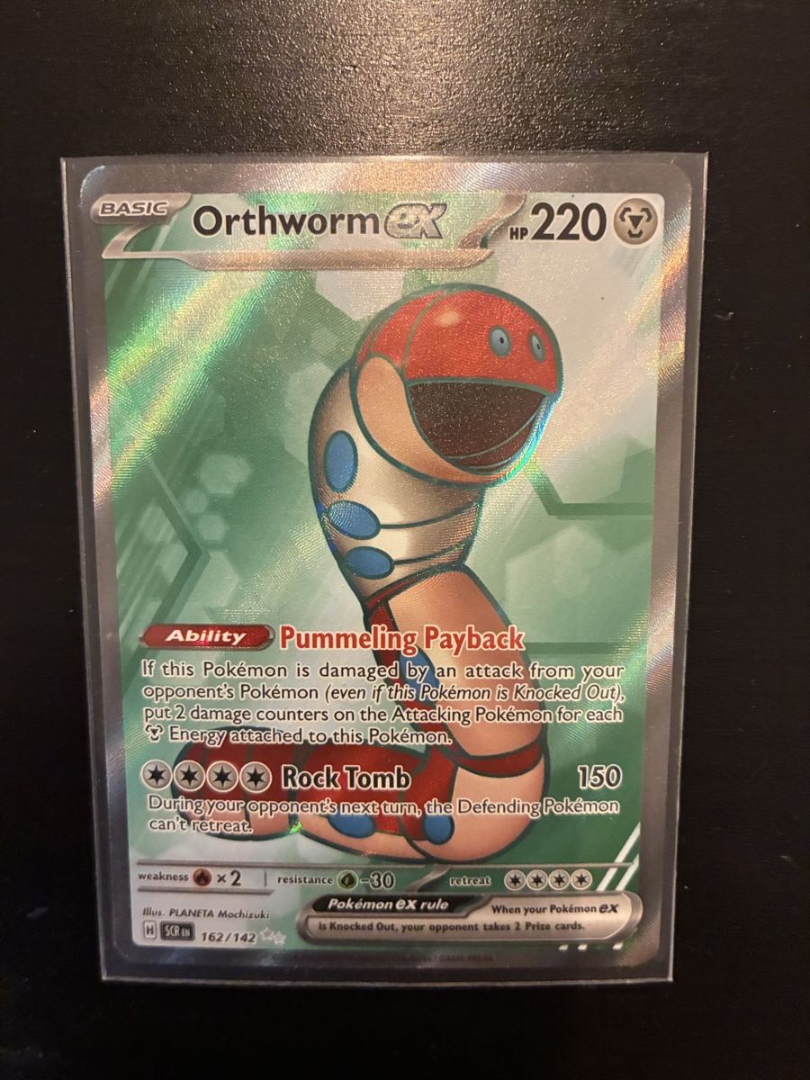 Pokémon Carte collezionabili:  Pokemon Orthworm ex Stellar Crown Full Art  – Nuovo e nell'imballaggio originale da Schlieren venduto da mutschellen8