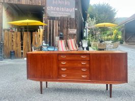 Sideboard Vintage Holz mit Schiebetüren guter Zustand