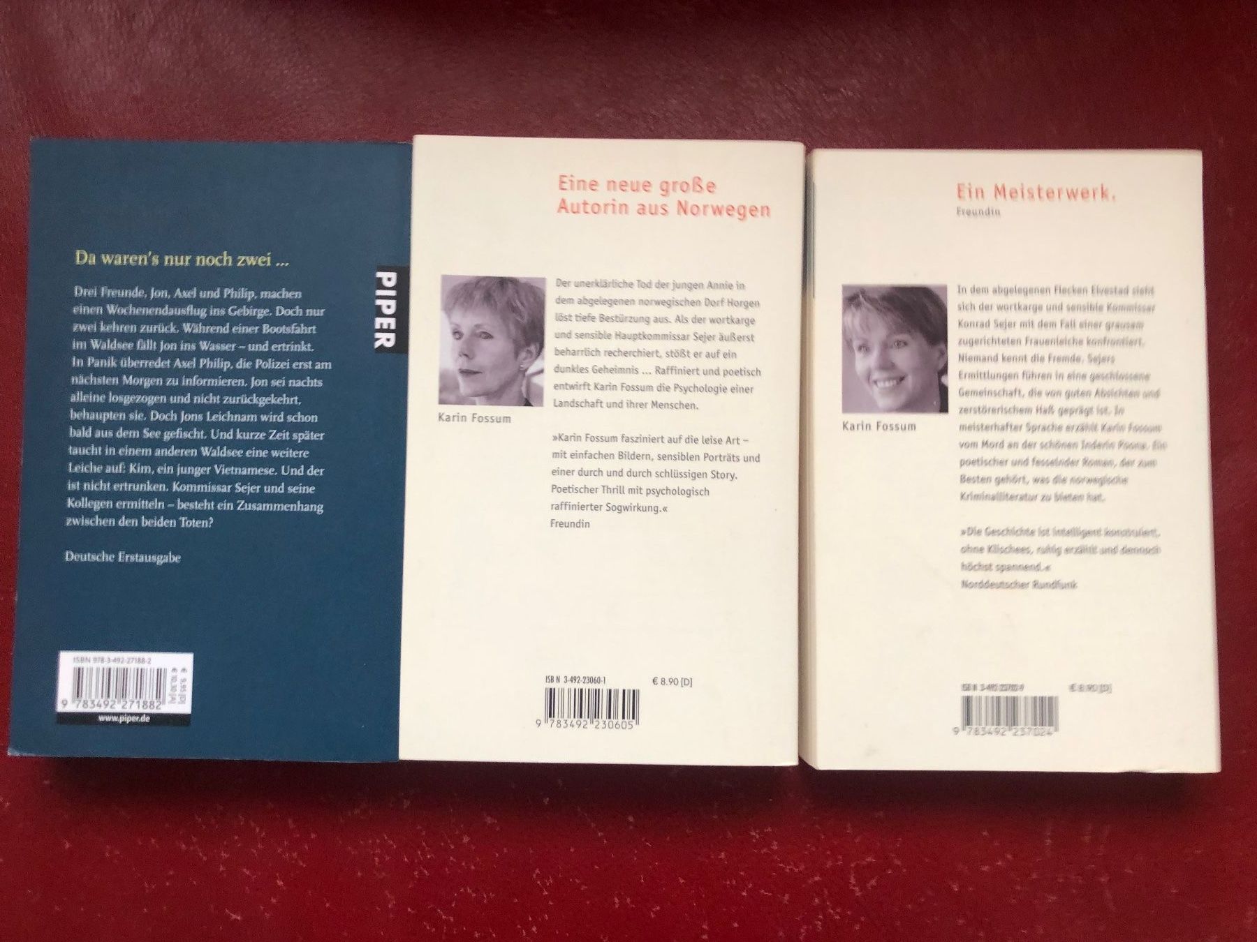 Libri: 8 Krimis von Karin Fossum – Usato da Oberweningen venduto da Gerini 3