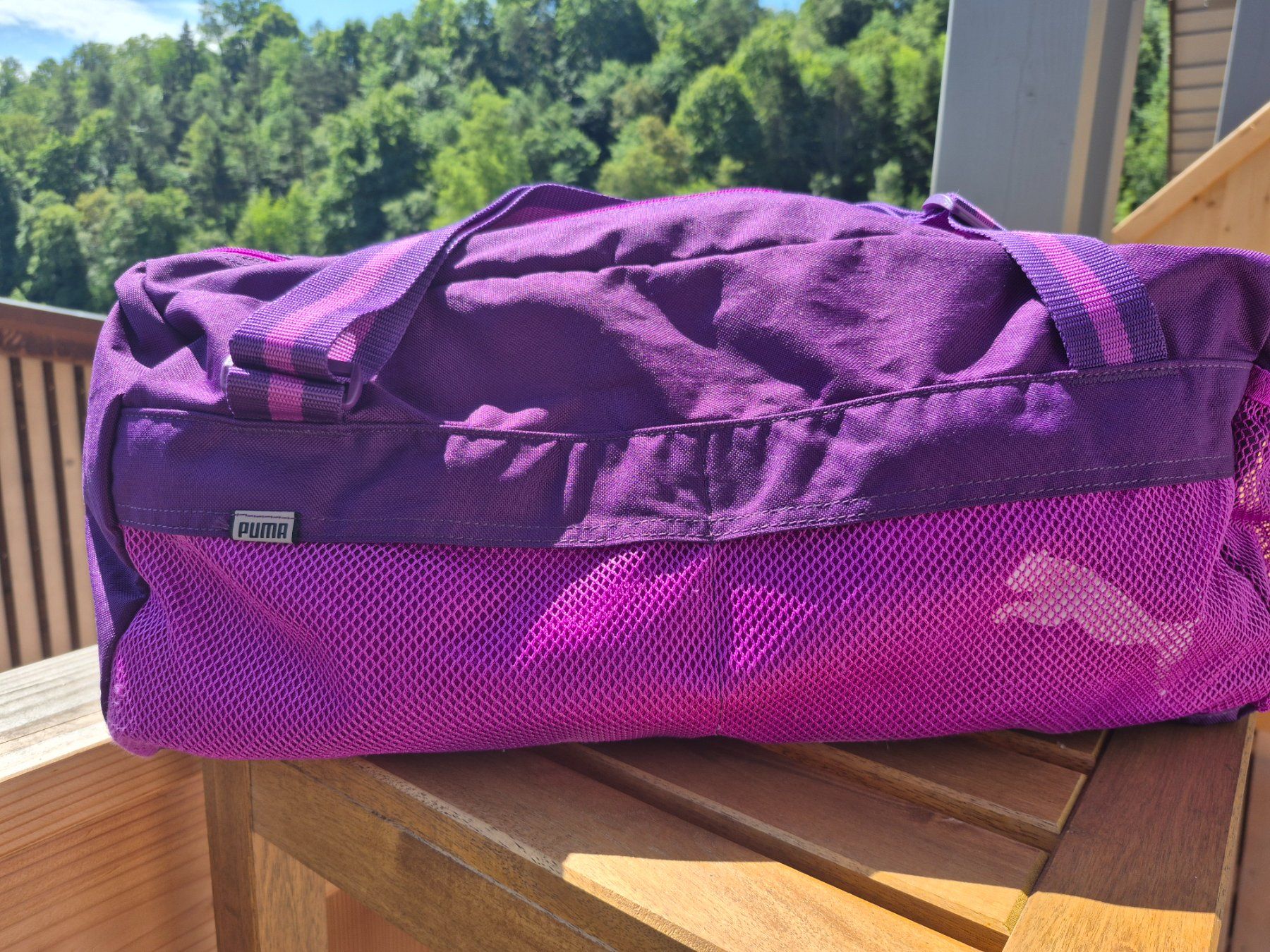 Puma Borse da donna: Sporttasche Puma Lila – Usato da Kleinandelfingen venduto da eili_13
