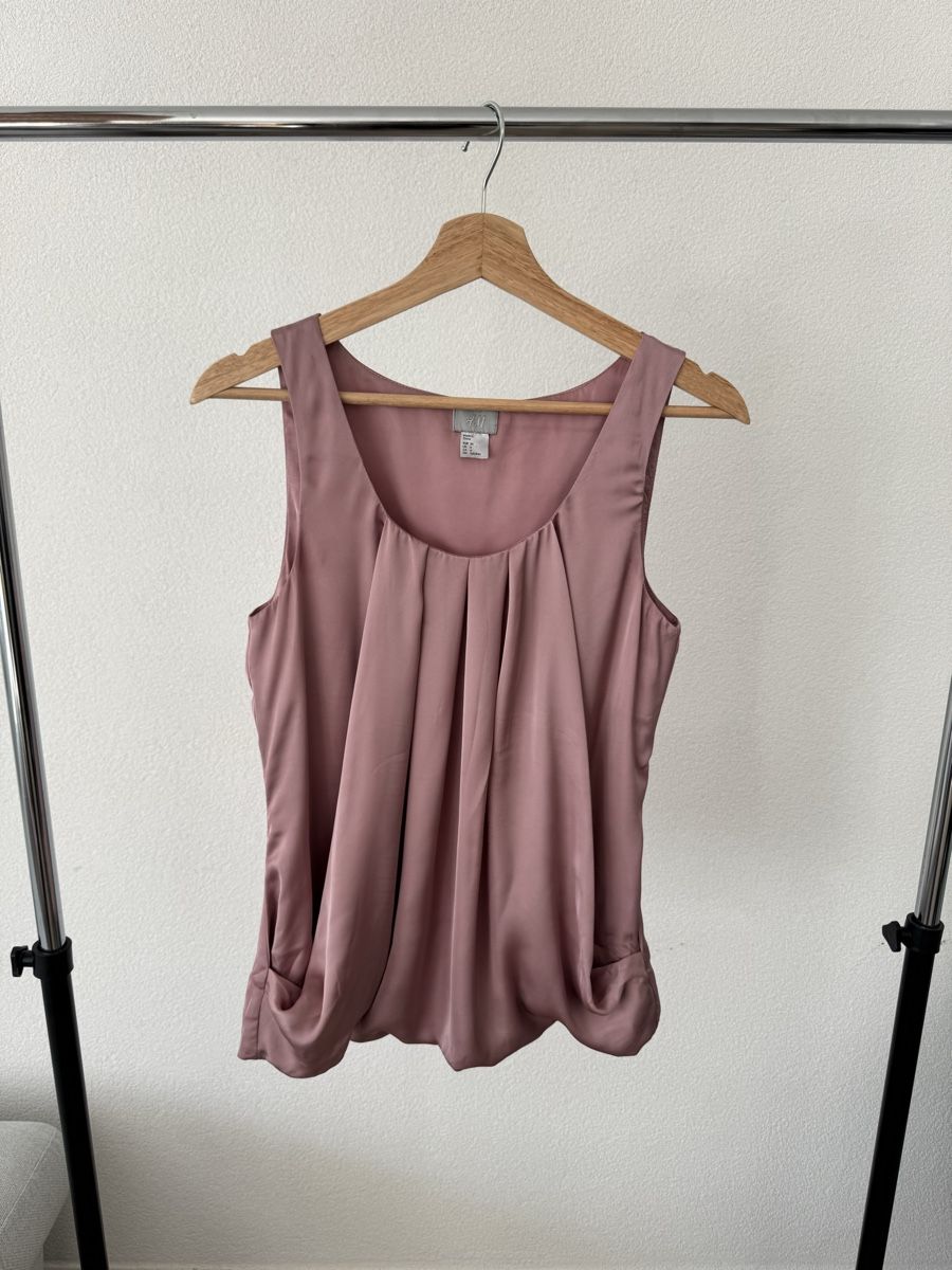 H&M Top: Elegantes rosa Top - H&M - S – Usato da Granges VS venduto da rvn