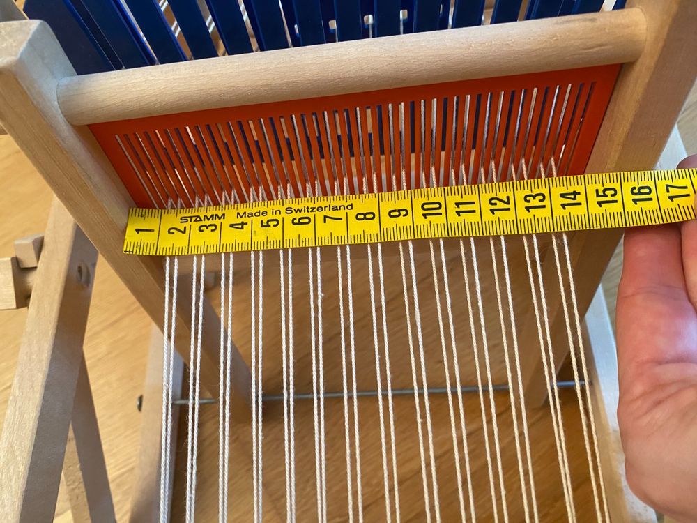 WHIPIN Holz Webstuhl Set - DIY Handwebmaschine Für Kinder & Erwachsene