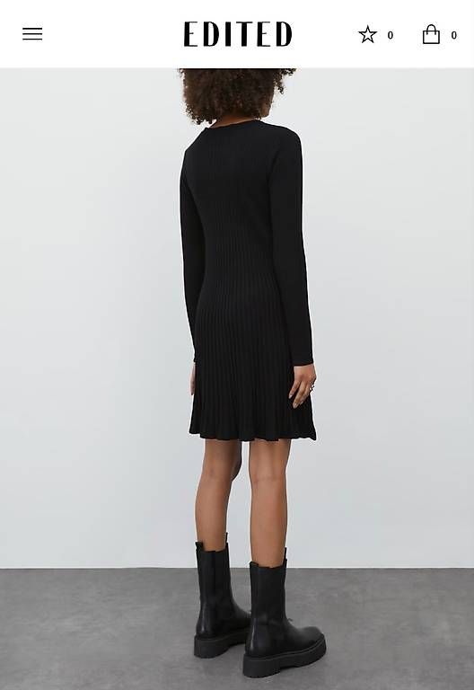 Vestiti: Flaschengrünes Kleid von Edited – Usato da Grub AR venduto da fab_hzc7 2