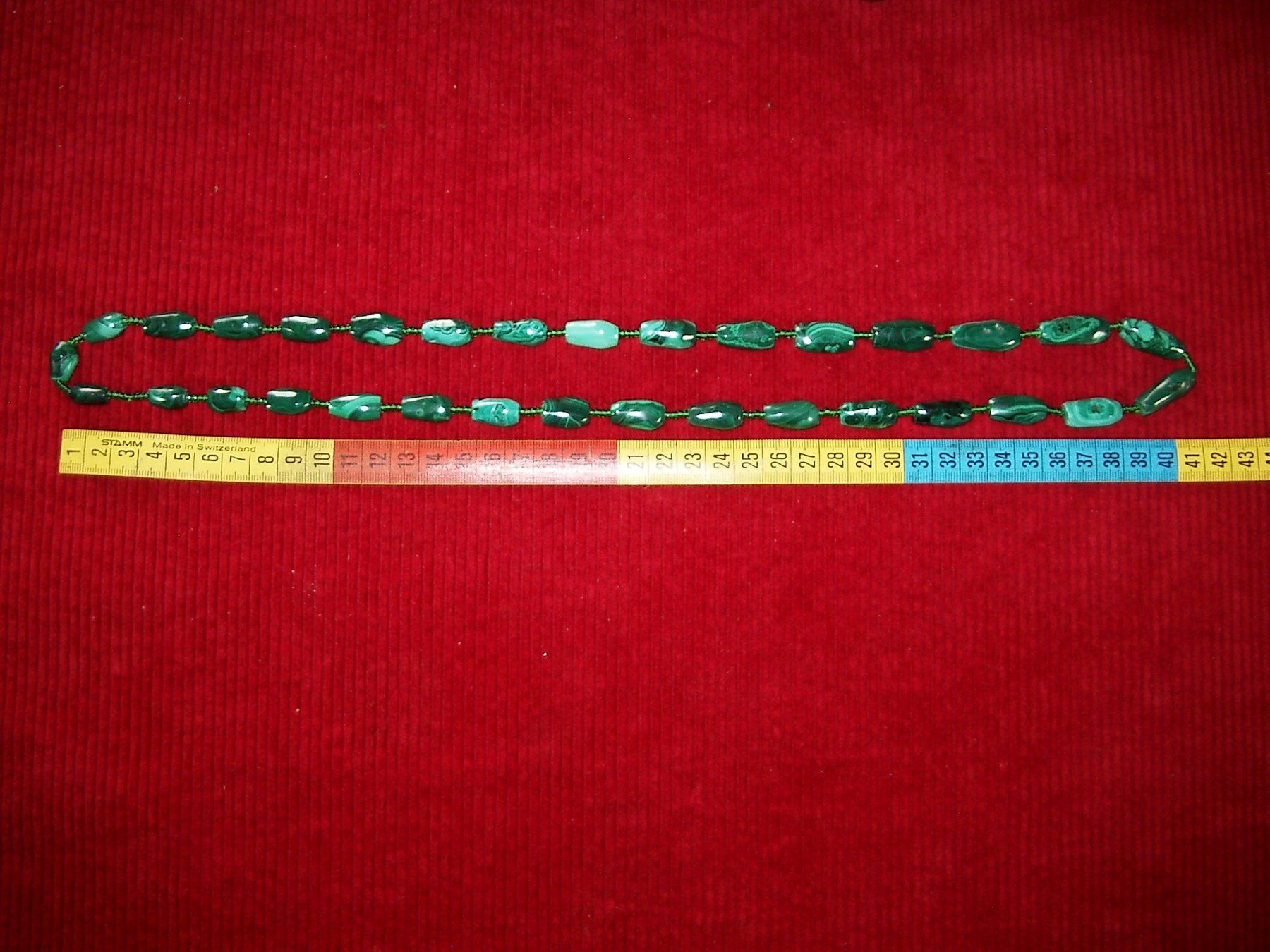 Catenine: Echte Malachit Halskette 80cm – Usato da Laupen ZH venduto da tonisculati 5