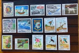 MONACO timbres neufs ** ~1991-92