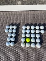 34 Golfbälle Titleist ProV1 + ProV1x, guter Zustand