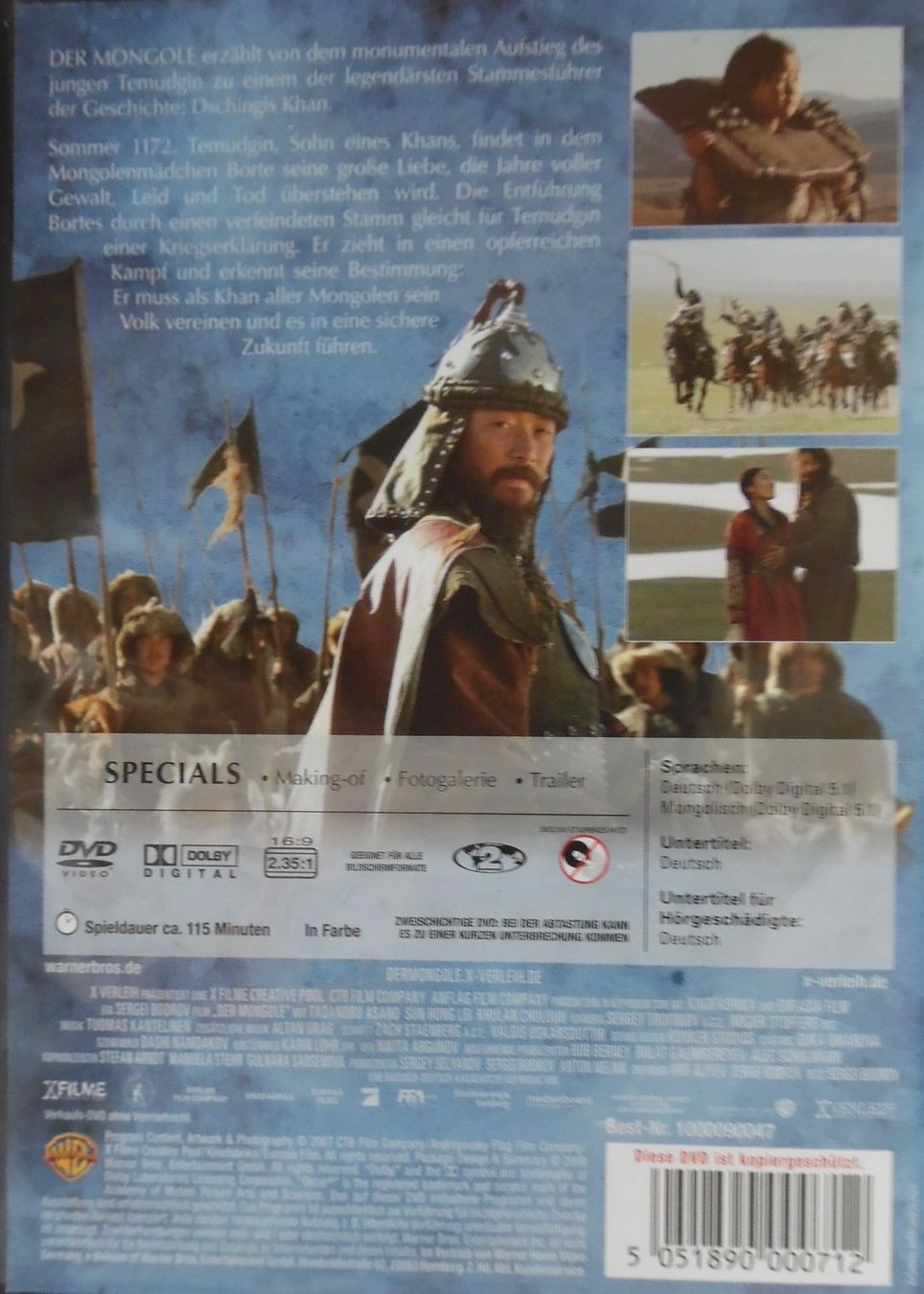 Tous les DVDs: Der Mongole – D'occasion à Bellinzona par Luna093 2