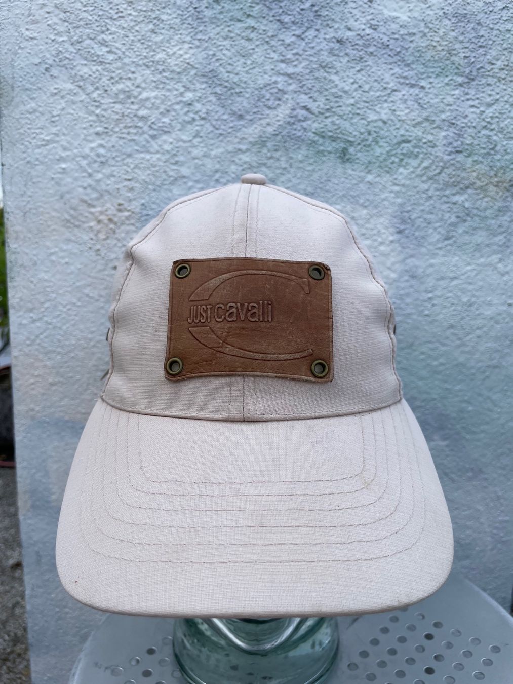Hüte, Mützen & Caps: Vintage Y2K Cap Just Cavalli leather patch – Gebraucht aus Zürich von le_souk