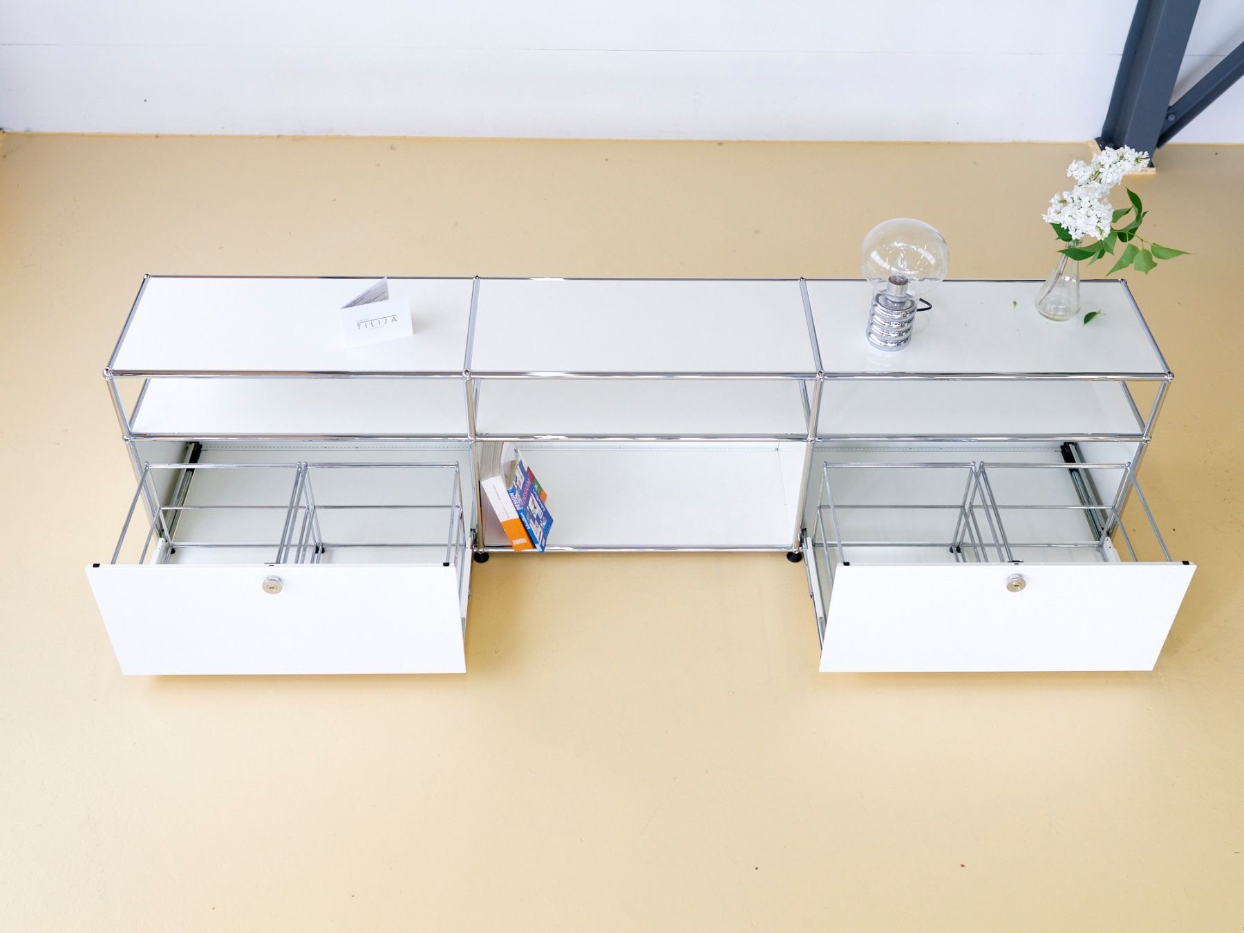 USM Cassettiere: USM Lowboard in Reinweiss – Usato da Meinisberg venduto da atelier_TILIJA 4