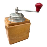 Vintage - Holz-Kaffeemühle, sehr gut erhalten