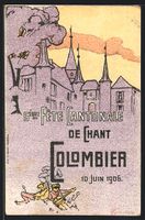 Colombier, 5ème Fête Contonale de Chan
