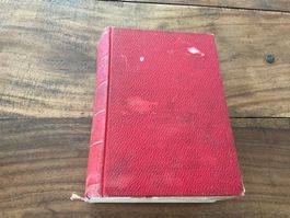 Livre ancien relié rouge - Lecture pour tous - 1900-01