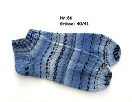 Sneaker - Socken handgestrickt  Gr.40/41  Nr.86