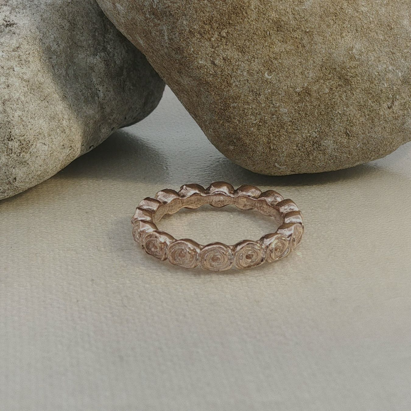 Olga Ribler Anelli: Floral Ring Silber rosevergoldet Grösse 55 – Nuovo (secondo la descrizione) da Luzern venduto da Schmuckoutlet 3