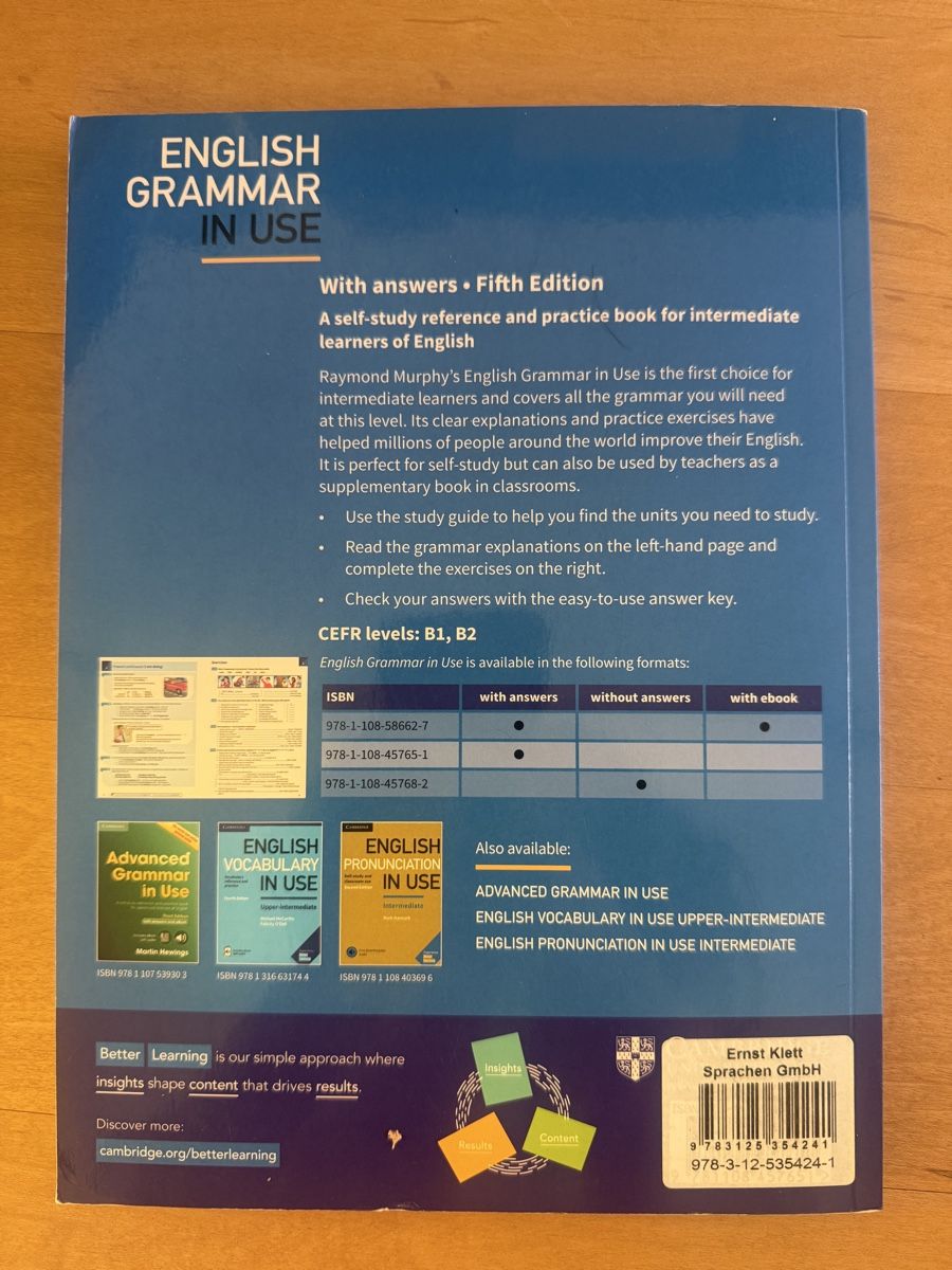 Bücher: English Murphy Grammar in Use  – Gebraucht aus Zürich von leo_vm8z 1