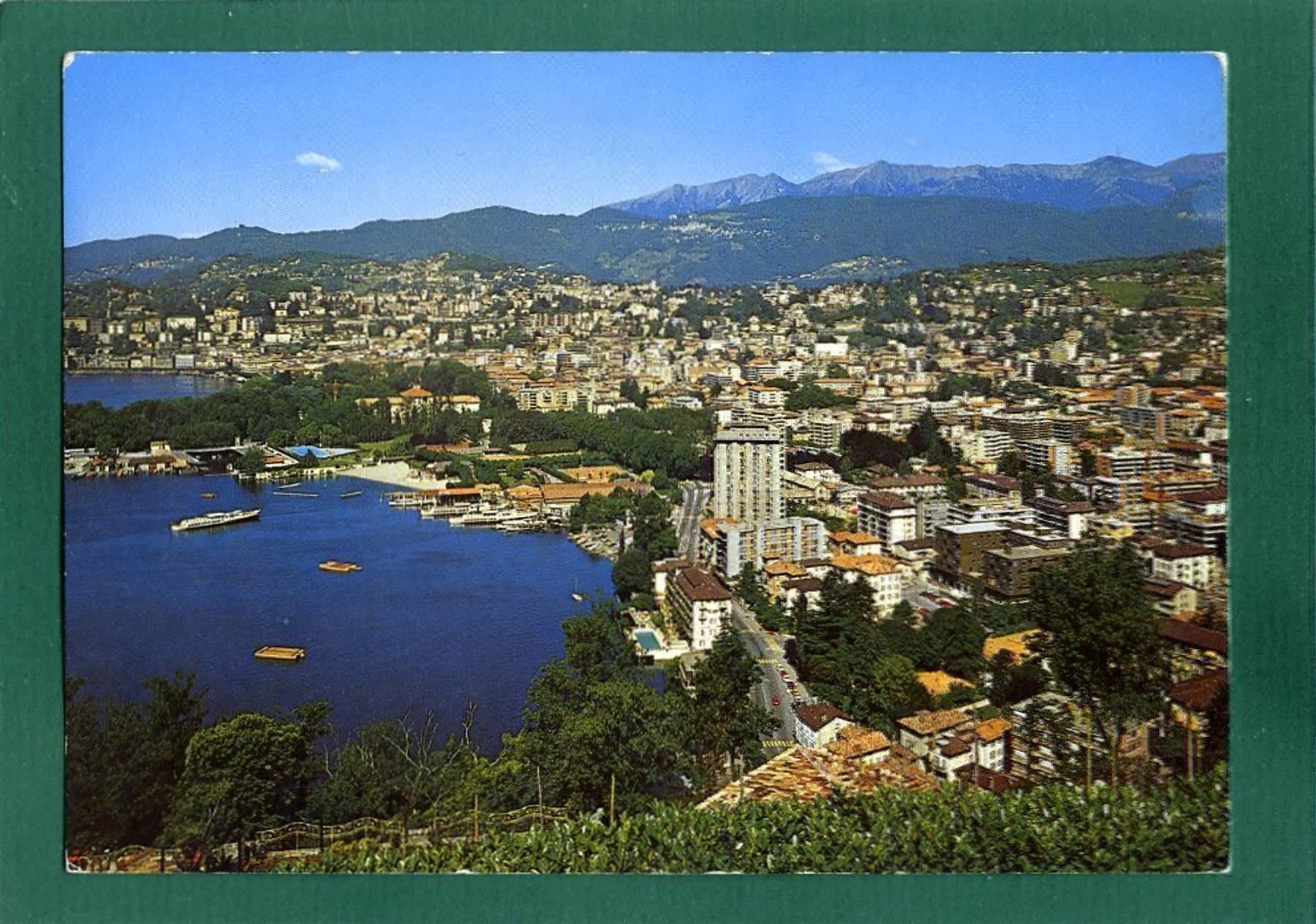 Cartoline postali: Lugano-Cassarate, ungelaufen, Grossformat, ca. 1972 – Usato da Sargans venduto da Hausi1951