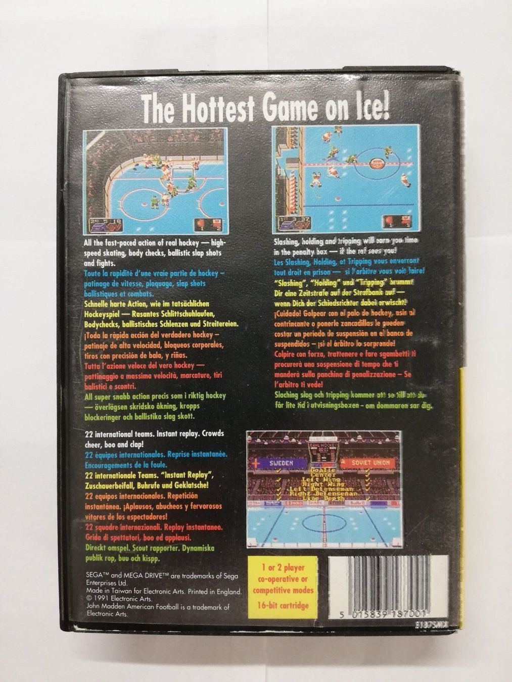 Sega Giochi: EA Hockey / Sega Mega Drive MD – Usato da St. Gallen venduto da zorro_dc 1