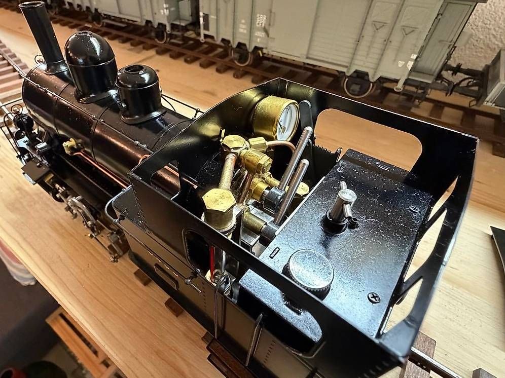 Modellini di ferrovie: Aster SBB Tigerli Echtdampf Spur 1 – Usato da Jona venduto da Mmknaus 1