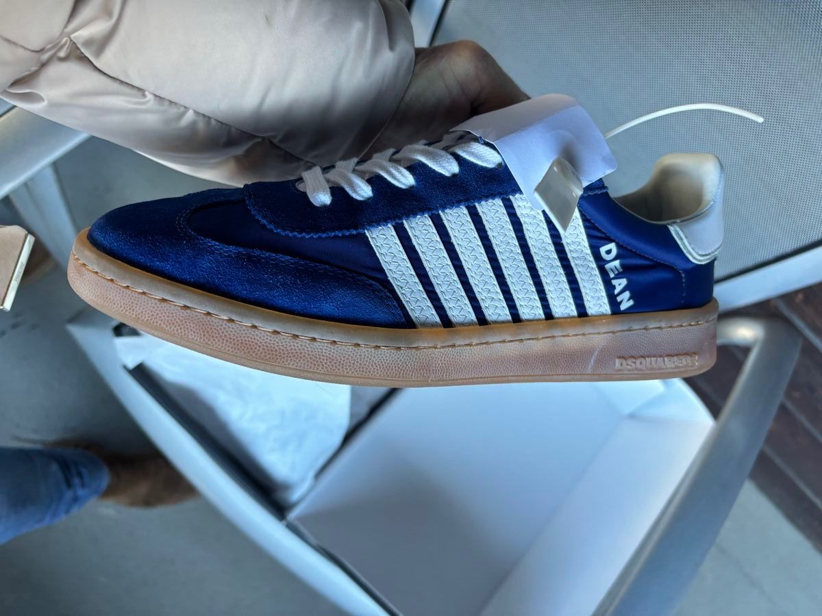 Dsquared2 Scarpe da uomo: Neuer Ledersneaker DSQUARED2 blau 41 – Nuovo (secondo la descrizione) da Ipsach venduto da Wn20133 2