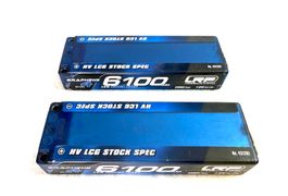 SET DE 2 BATTERIES LRP 6100 MAH 7.6V 135C / 65C