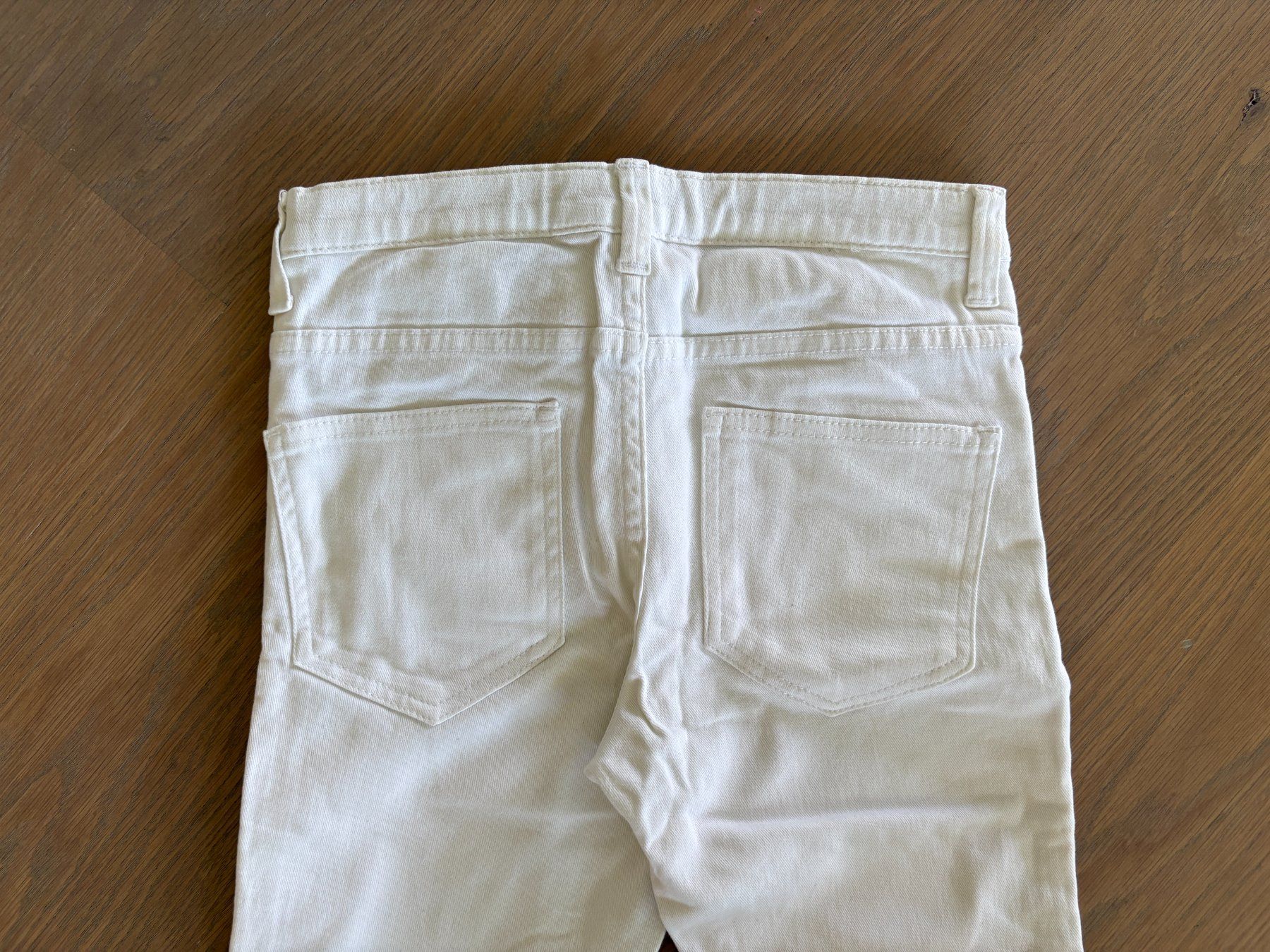 H&M Pantaloni: 3/4-Jeans / Capri-Jeans, weiss, Gr. 134 – Usato da Rüschlikon venduto da user999 4