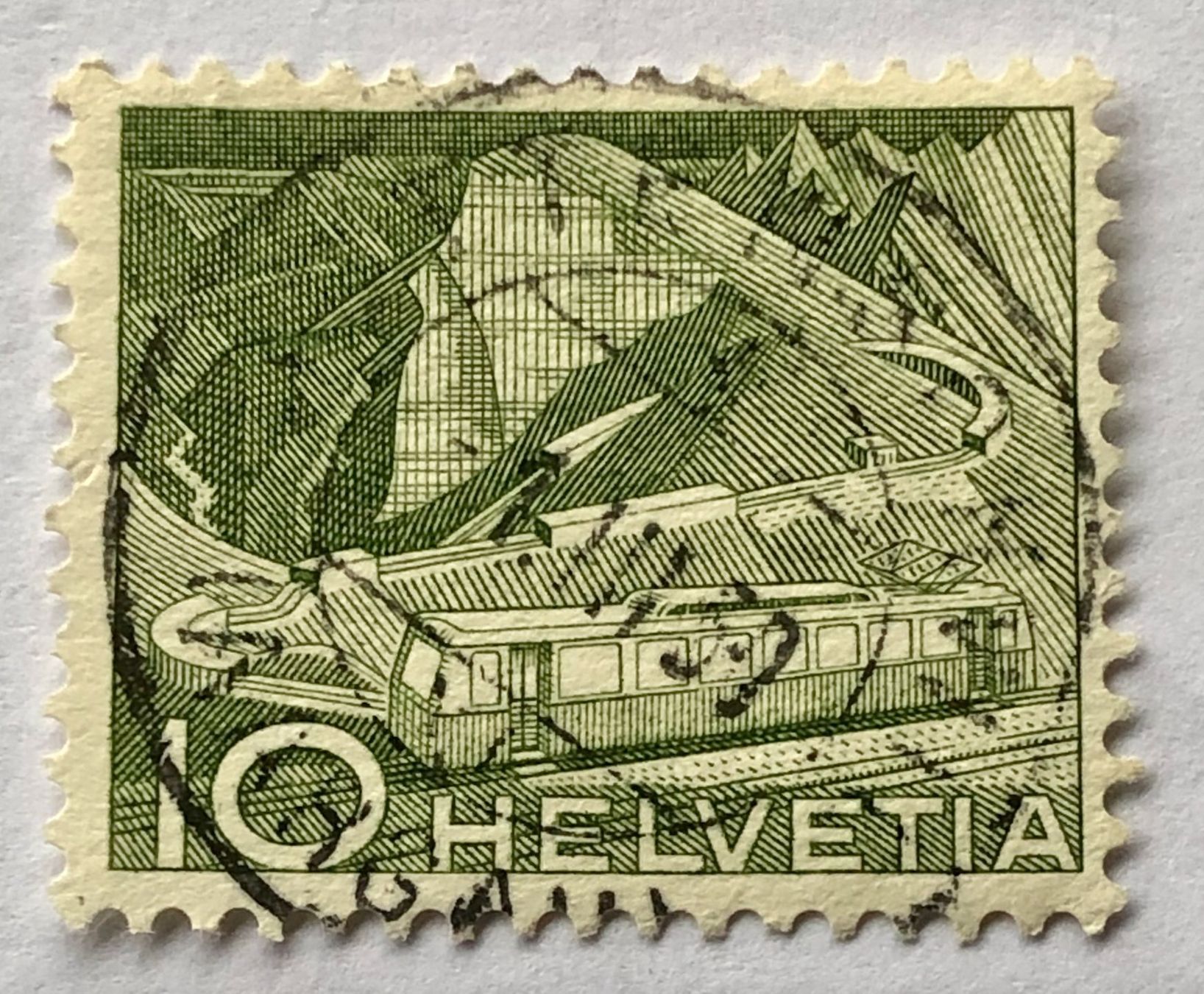 Alle Briefmarken: Nr.299 mit VollStempel  – Gebraucht aus Aarau von Billa007