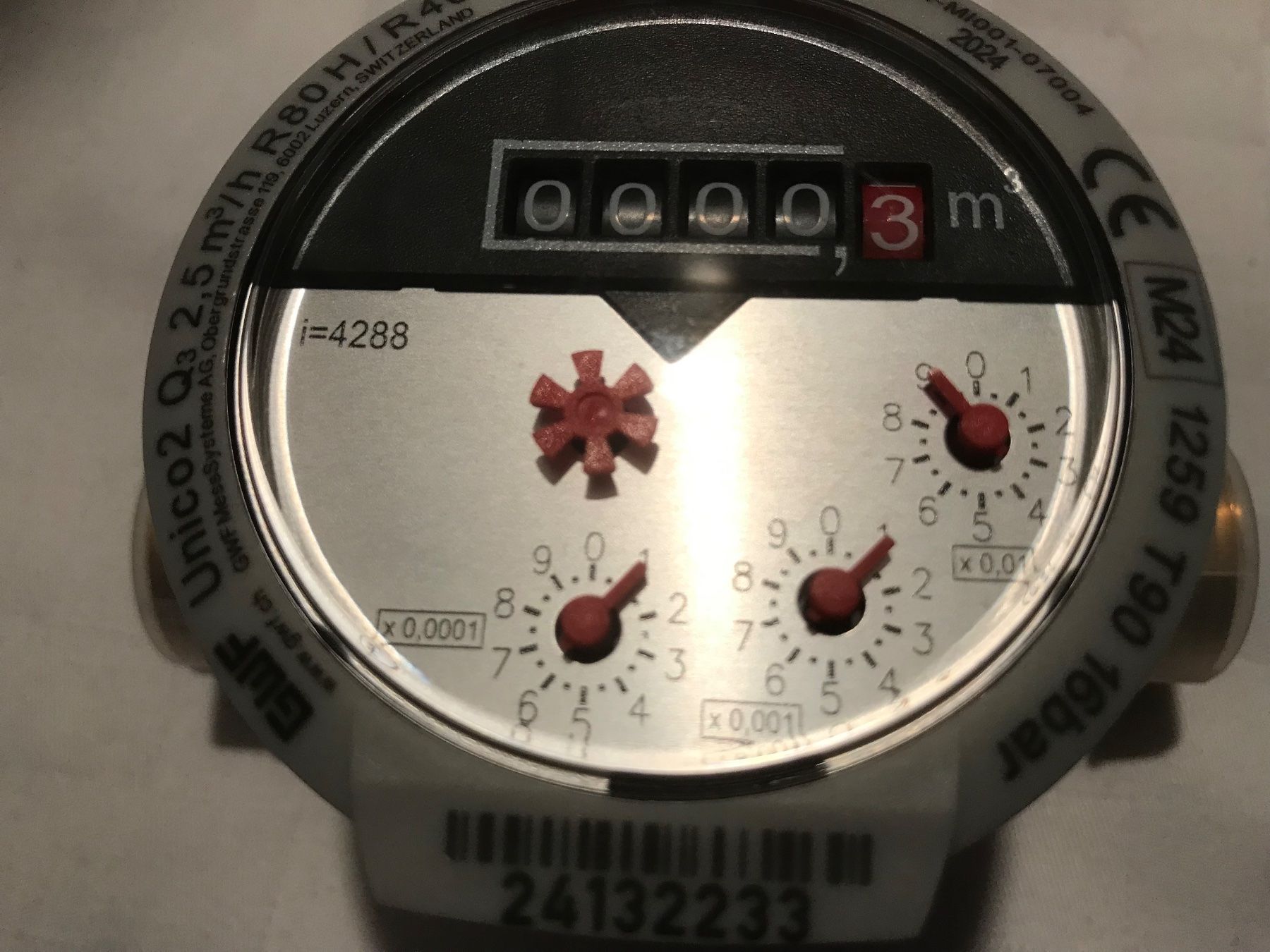 Misurare: Wasserzähler Unicom, GWF, 1/2" – Nuovo e nell'imballaggio originale da Winterthur venduto da efant12 4