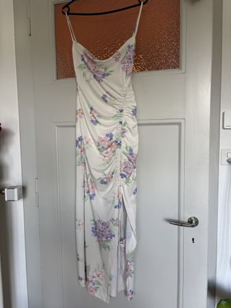Robe longue à fleur Zara taille S