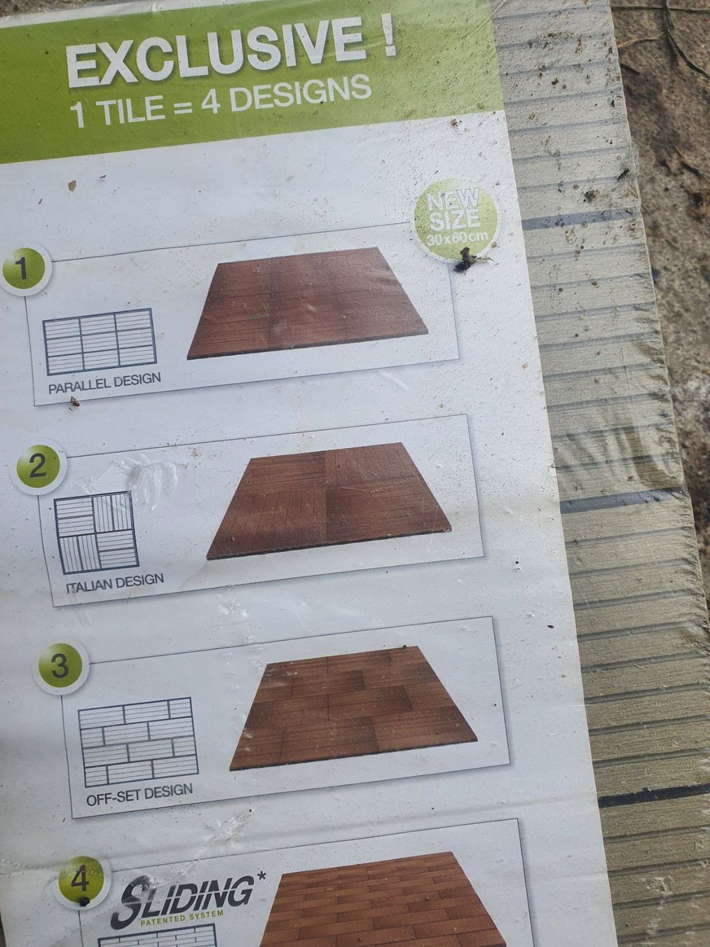 Rivestimenti per pavimenti: Terrassen platten – Nuovo e nell'imballaggio originale da Erstfeld venduto da Gina033 2