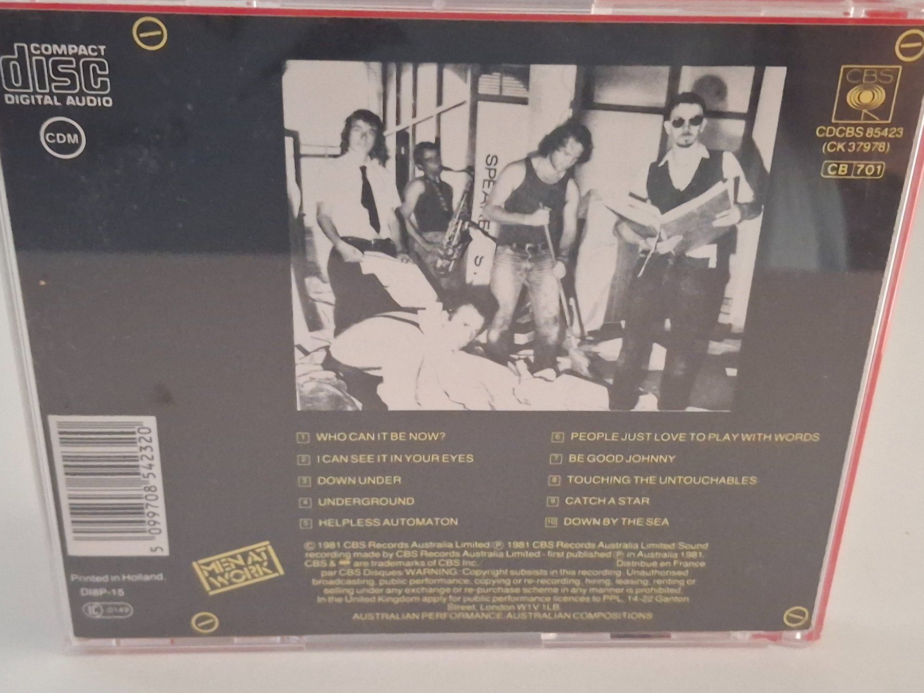 CDs: CD Men At Work - Business As Usual – Gebraucht aus Aarberg von Jackup1 1