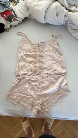 Pyjamaset Damen Rosa Grösse S