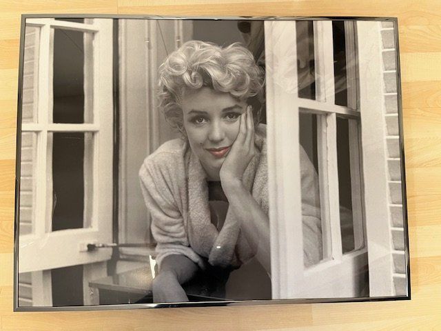 Foto & Immagini: Gerahmtes Marilyn Monroe Bild Schwarzweiss Deko Bild – Usato da Uster venduto da Subi7