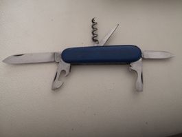 Victorinox Taschenmesser Economy blau Vintage Camping