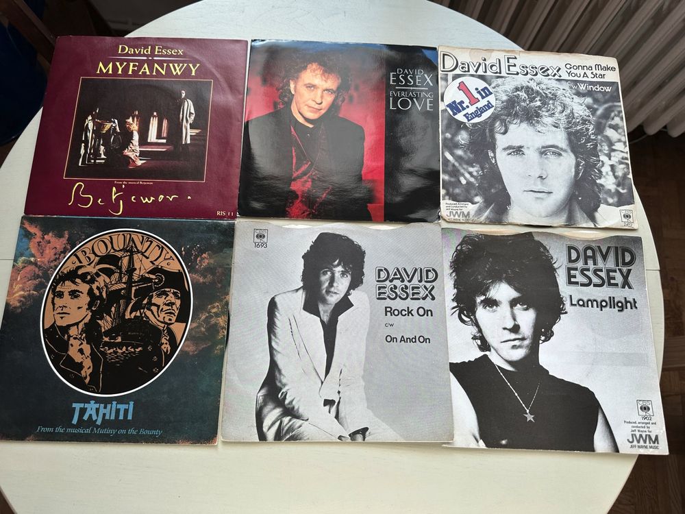 DAVID ESSEX tolle Single Sammlung Kult Top 80's Musical (Gebraucht) in ...