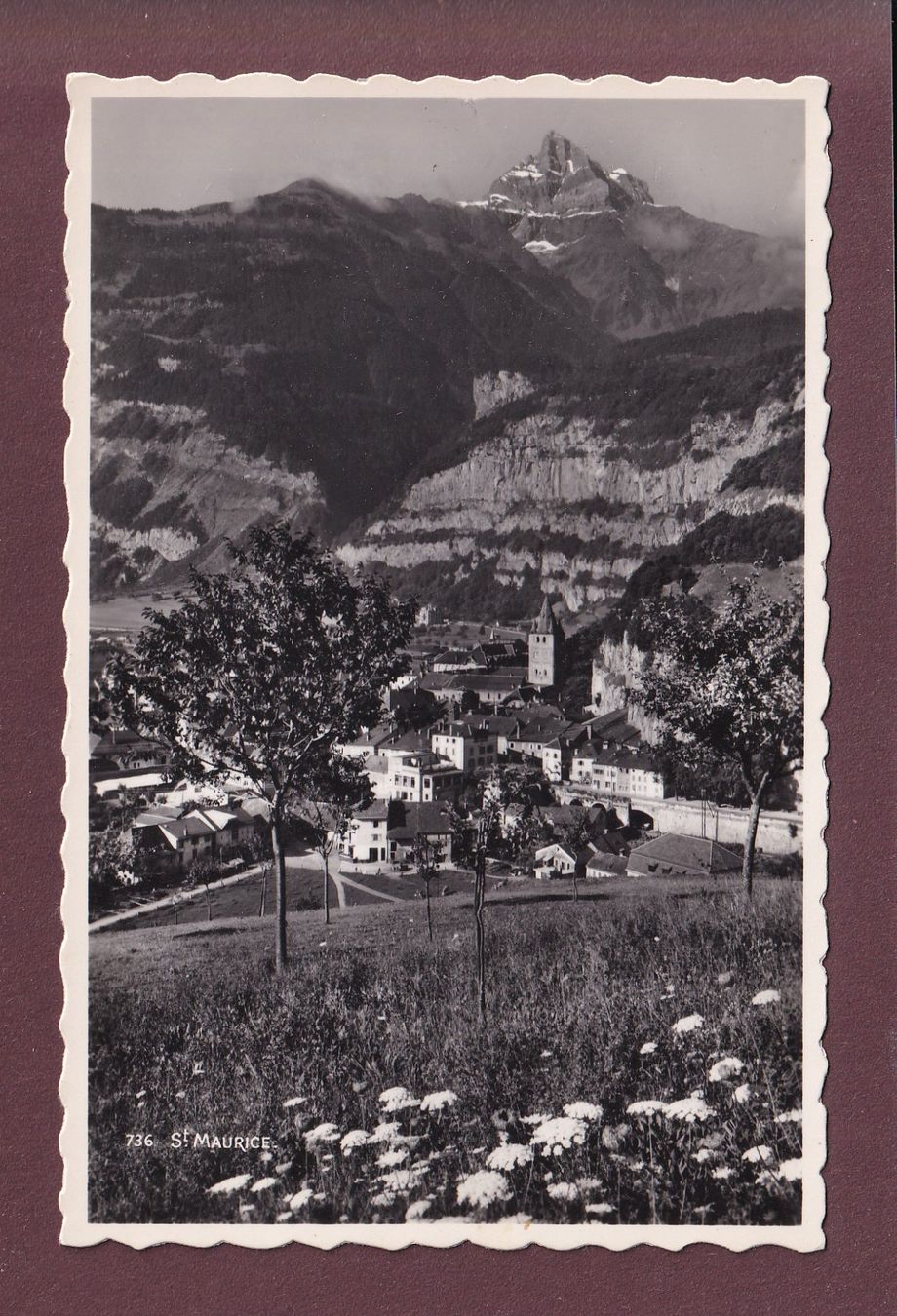 Cartes postales: ST. MAURICE - 1952 Feldpost – D'occasion à Pully par nicecards