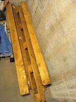 Bed wooden support frame