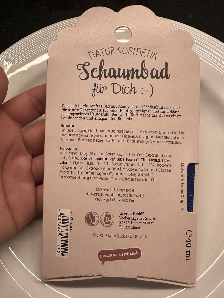Altro per la cura del corpo: Aloe Vera Schaumbad NEU & unbenutzt – Nuovo e nell'imballaggio originale da Oberurnen venduto da jasmin2fel 1