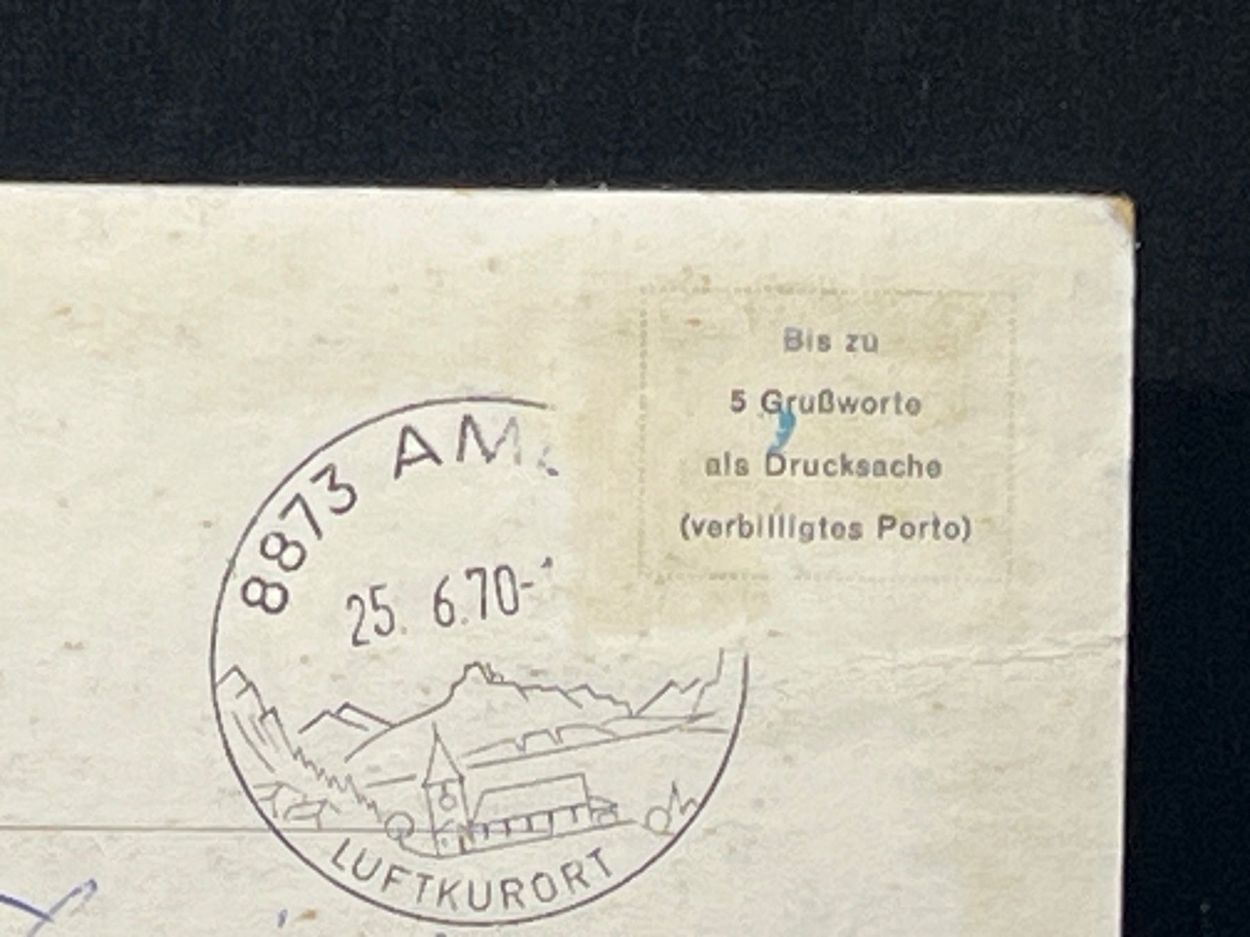 Cartoline postali: Ansichtskarte: Kurort Amden: Blick auf Walensee .... – Usato da Widnau venduto da Brusi9 1
