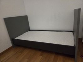 Kinderbett 70x140 mit Matratze und Bettwäsche