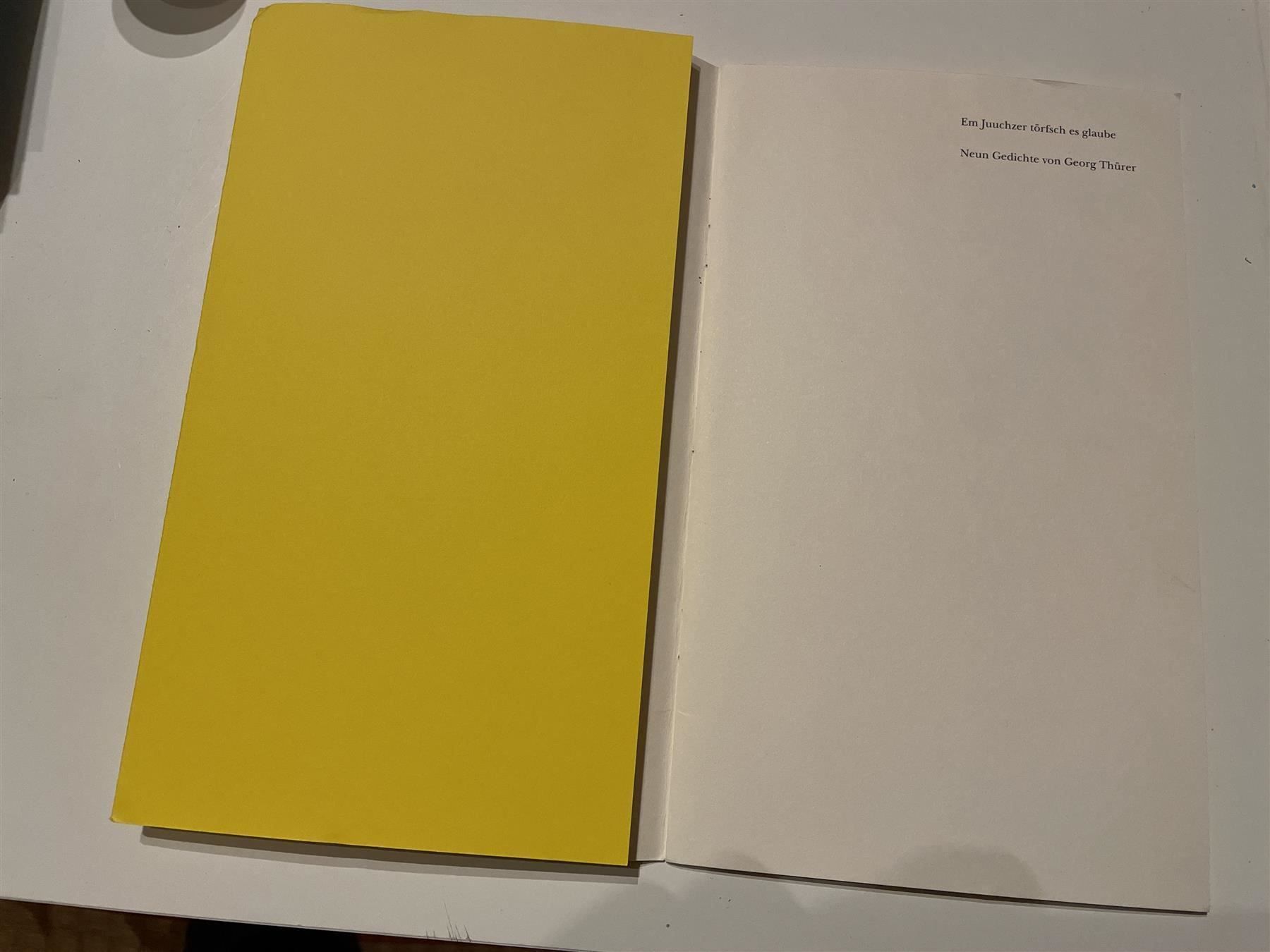 Libri: Em Juuchzer törfsch es glaube – Usato da St. Gallen venduto da elk2021 1