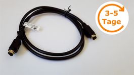 Audio/Videokabel 4 pol mini DIN, 1 m