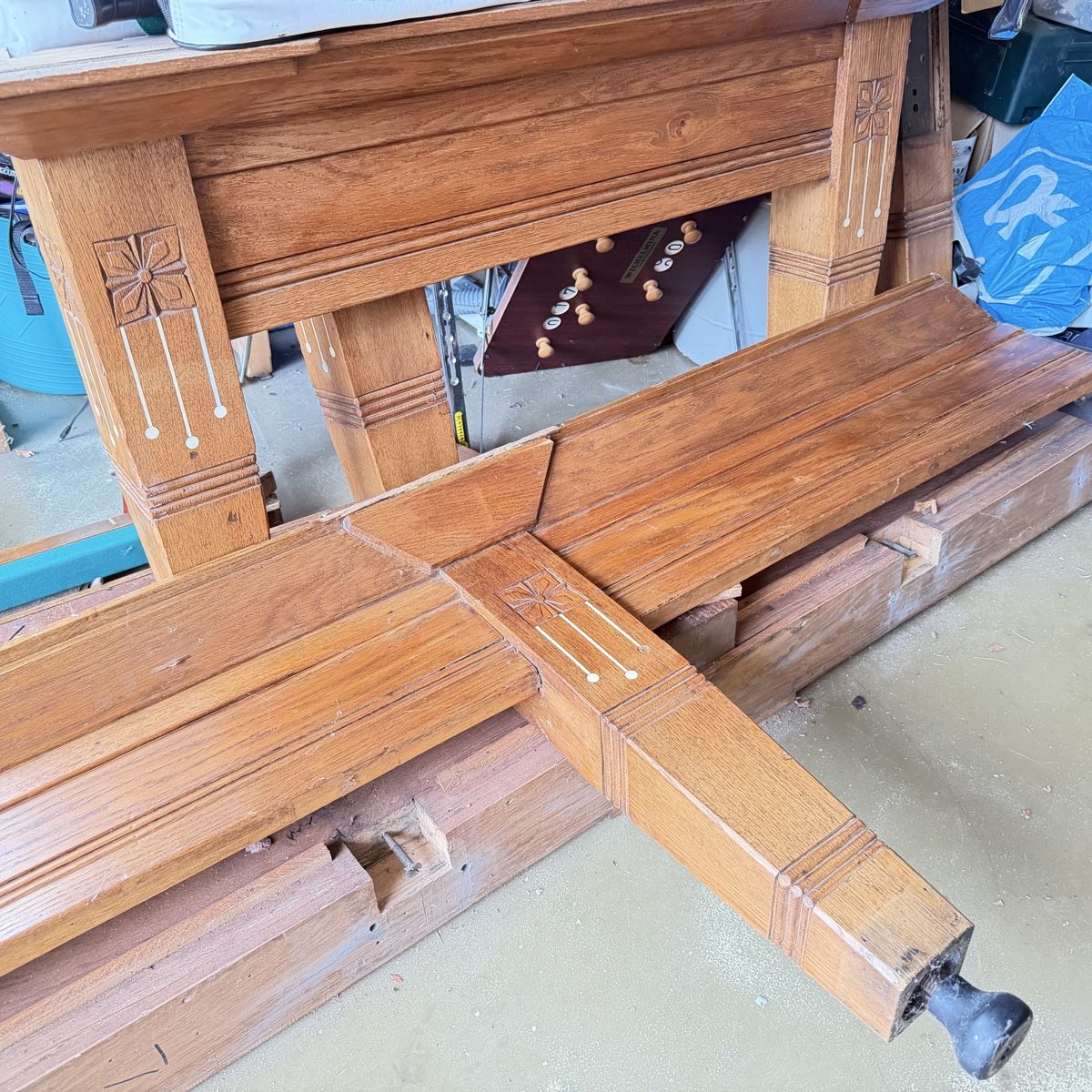 Tavoli da biliardo: Antique Wilhelmina billiard table – Usato da Walchwil venduto da pau_xb6p 1