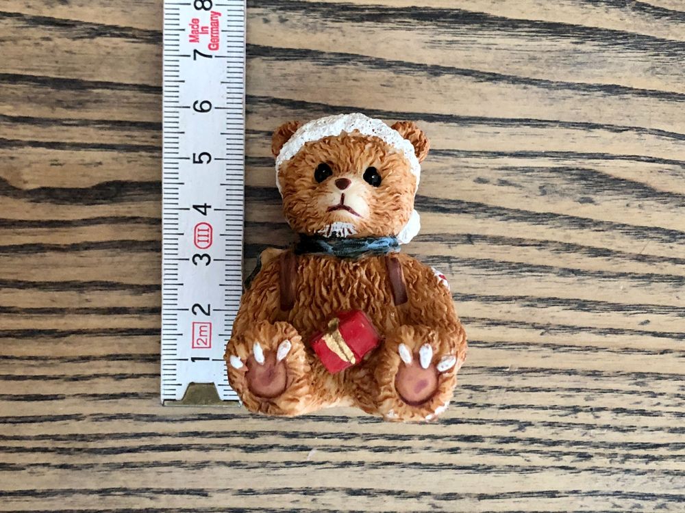 Personalisierten Weihnachts-Teddybär Mit Text – 25 Cm, Mit Weihnachtsschmuck, Kuscheliges Geschenk