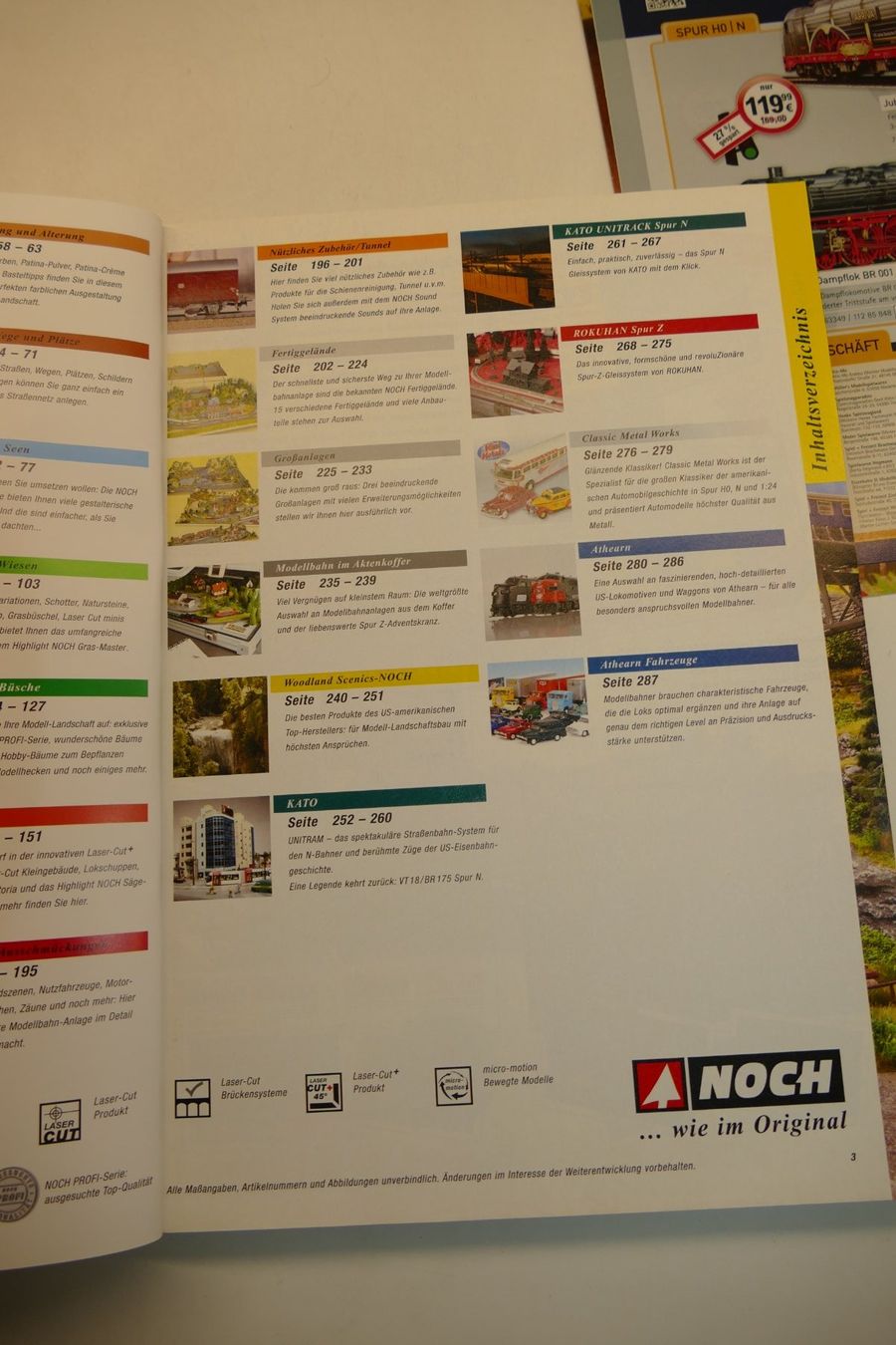 Noch Modellini di ferrovie: Noch: Hauptkatalog 2013 Deutsch – Usato da Niederhasli venduto da rail-duerst 2