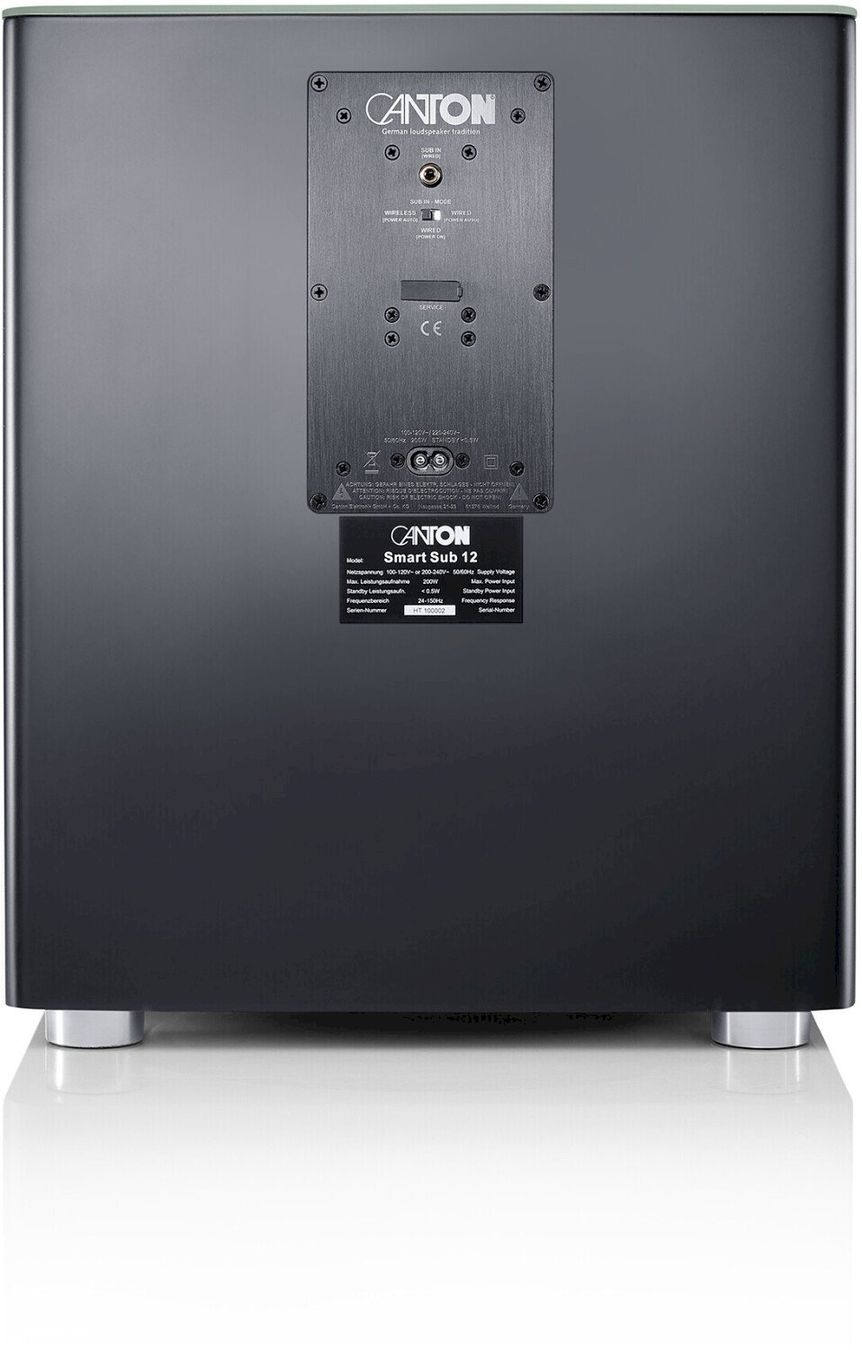 Canton Lautsprecher: Canton Smart Sub 12 Schwarz – Neu und originalverpackt aus Bottighofen von zaap 2